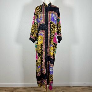 Vtg woman’s long sleeve Ruth Norman, Saks Fifth Avenue Baroque Kaftan